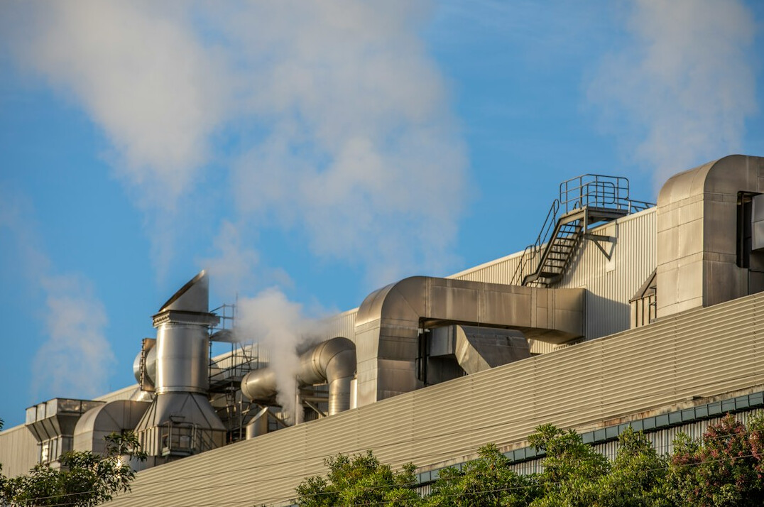 polluting company factory