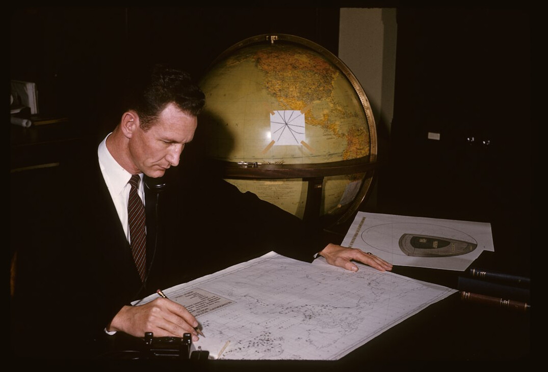 investigator reviewing documents